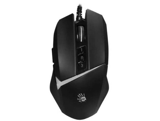 Мышь проводная игровая A4Tech Bloody W60 Max черный (W60 MAX STONE BLACK)